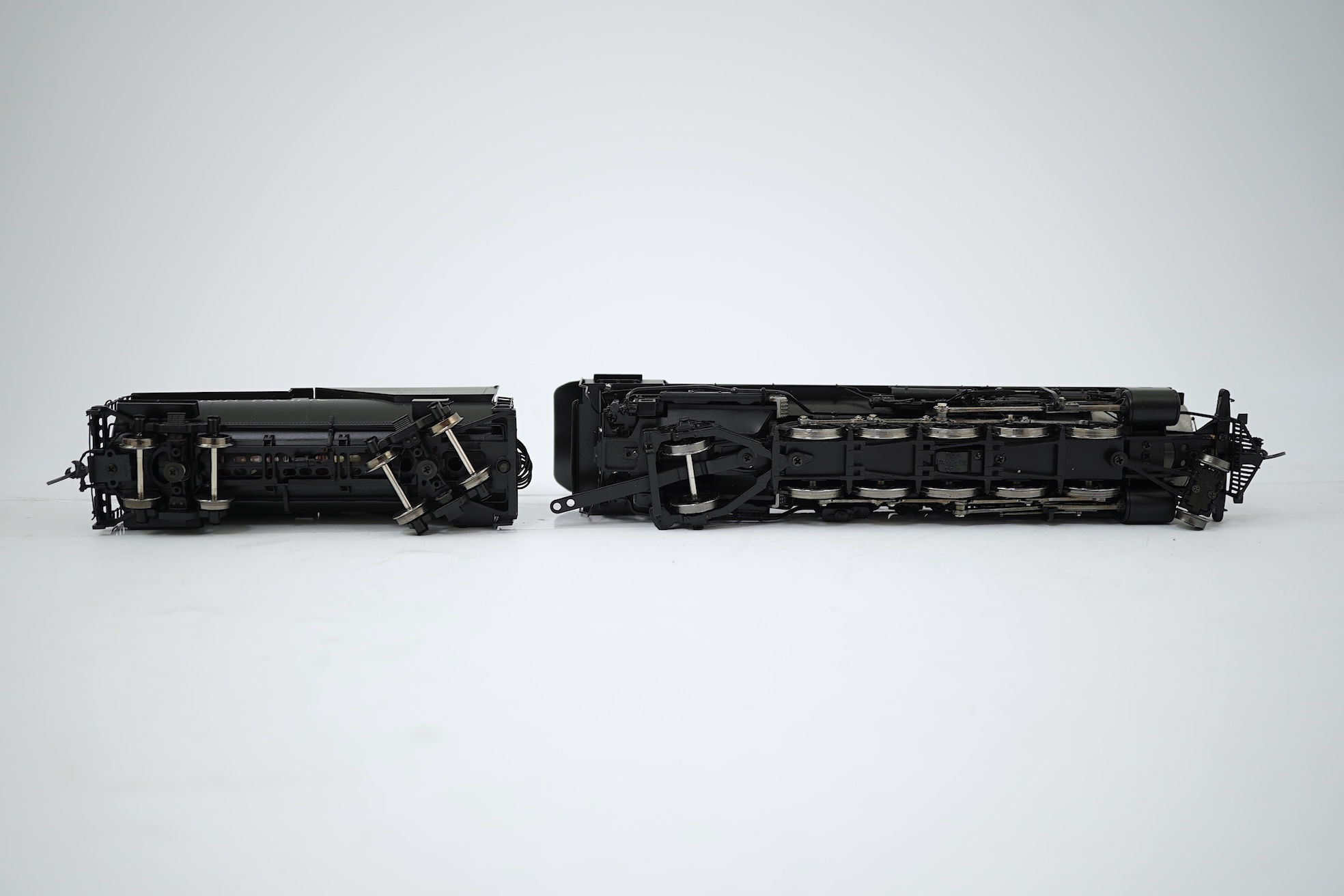 A boxed HO gauge Broadway Limited Paragon Series (1293) model of Union Pacific TTT-6, 5044, 2-10-2 locomotive with bogie tender, powered for two rail operation.